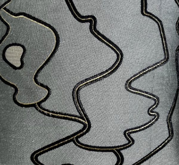 Sierkussen 55x55 met leren piping
Merk: elitis
Gemaakt in eigen atelier - Afbeelding 5